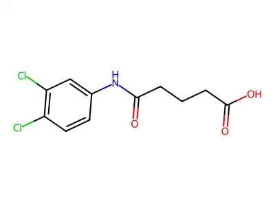 3',4'-Dichloroglutaranilic acid structure