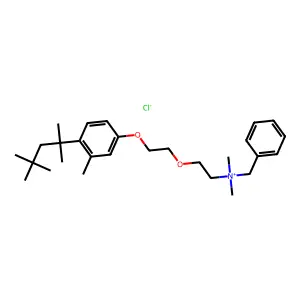 3-甲基苄索氯铵 structure
