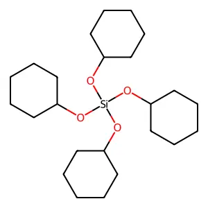 硅酸四环己酯 structure