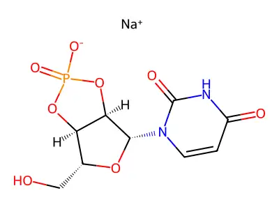 Uridine 2',3'-cyclophosphate structure