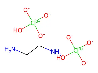 乙二胺二高氯酸盐 structure