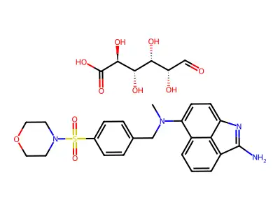 Metesind glucuronate structure