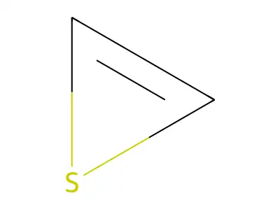 硫杂环丙烯 structure