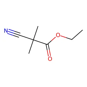Ethyl 2-Cyano-2-methylpropionate structure