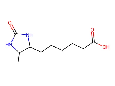 DL-脱硫生物素 structure