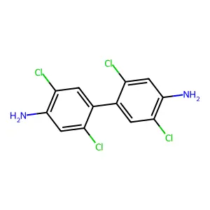 2,2',5,5'-Tetrachlorobenzidine structure