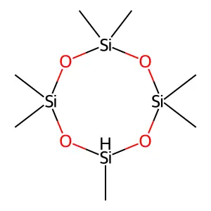 2,2,4,4,6,6,8-Heptamethylcyclotetrasiloxane structure