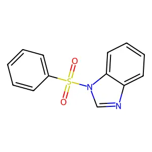 1-(Benzenesulfonyl)benzimidazole structure