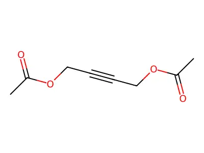 2-Butyne-1,4-diol, 1,4-diacetate structure