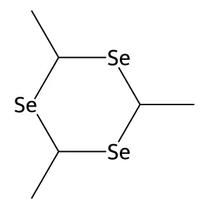 2,4,6-Trimethyl-1,3,5-triselenacyclohexane structure