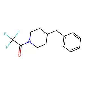 1-(4-Benzylpiperidin-1-yl)-2,2,2-trifluoroethanone structure