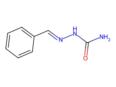 2-(Phenylmethylene)-1-hydrazinecarboxamide structure