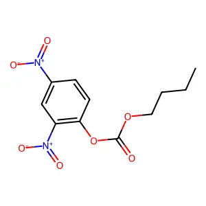 2,4-二硝基苯基丁基碳酸酯 structure