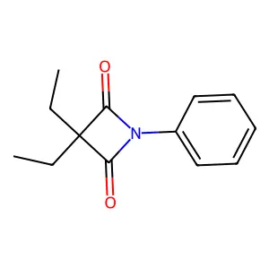 2,4-Azetidinedione, 3,3-diethyl-1-phenyl- structure