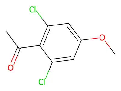 1-(2,6-Dichloro-4-methoxyphenyl)ethanone structure