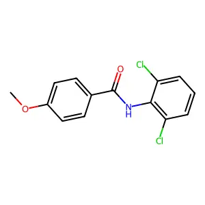 2',6'-Dichloro-4-methoxybenzanilide structure