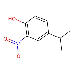 2-Nitro-4-(propan-2-yl)phenol structure