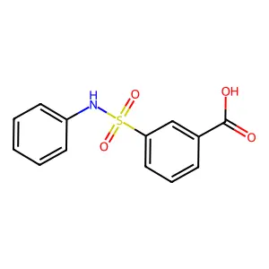 3-(Phenylsulfamoyl)benzoic acid structure