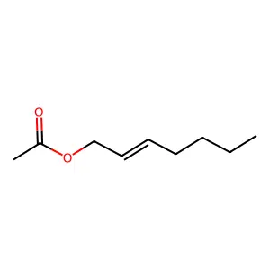 2-Heptenyl acetate, (2E)- structure