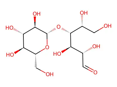 4-Glucopyranosylmannose structure