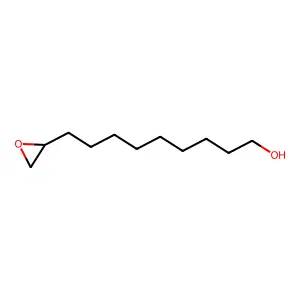 9-(2-Oxiranyl)-1-nonanol structure