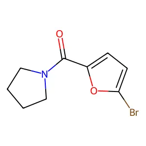 1-(5-Bromo-2-Furoyl)Pyrrolidine structure