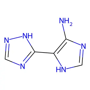 4-(1H-1,2,4-Triazol-3-yl)-1H-imidazol-5-amine structure