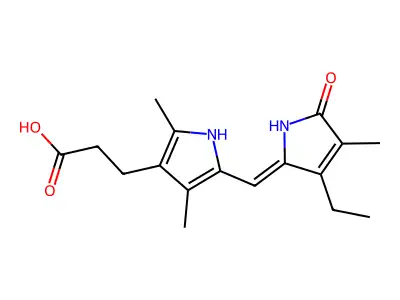 黄胆红酸 structure