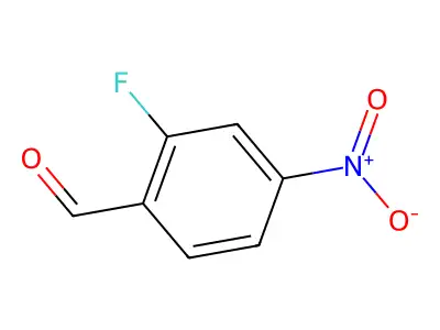 2-Fluoro-4-nitrobenzaldehyde structure