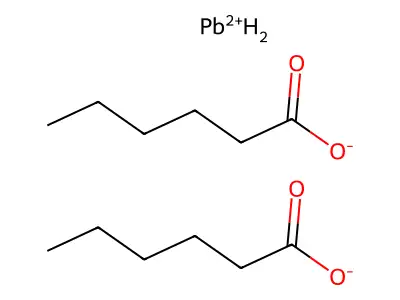Lead dihexanoate structure