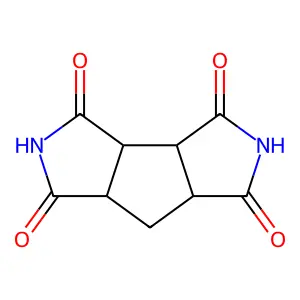 (1R,2S,6S,8R)-4,10-diazatricyclo[6.3.0.02,6]undecane-3,5,9,11-tetrone structure