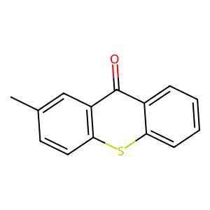 2-Methylthioxanthone structure