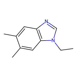 1-Ethyl-5,6-dimethylbenzimidazole structure