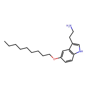 5-(壬氧基)色胺 structure