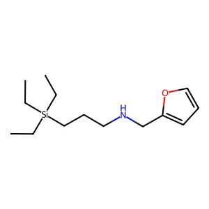 N-(3-三乙基硅丙基)糠胺 structure