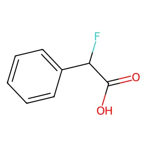氟代苯乙酸 structure