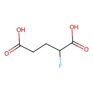 2-氟戊二酸 structure
