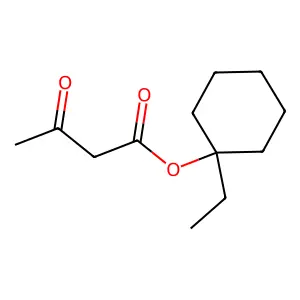 1-Ethylcyclohexyl 3-oxobutanoate structure