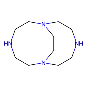 1,4,7,10-Tetraazabicyclo[5.5.2]tetradecane structure