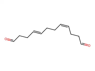 4,8-十二碳二烯二醛 structure