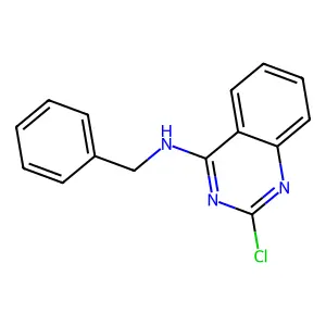 N-benzyl-2-chloroquinazolin-4-amine structure