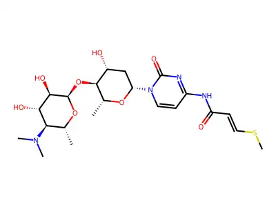 Chemical Compound (C22H34N4O8S) structure