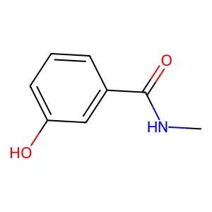 3-hydroxy-N-methylbenzamide structure