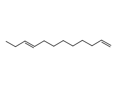 (9E)-dodeca-1,9-diene structure