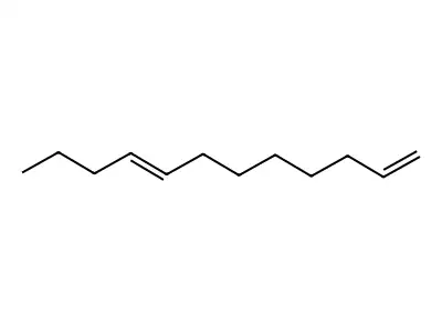 E-1,8-Dodecadiene structure
