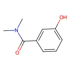 3-羟基-N,N-二甲基苯甲酰胺 structure
