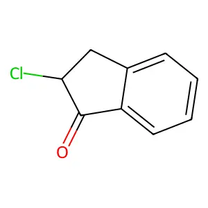 2-Chloro-2,3-dihydro-1H-inden-1-one structure