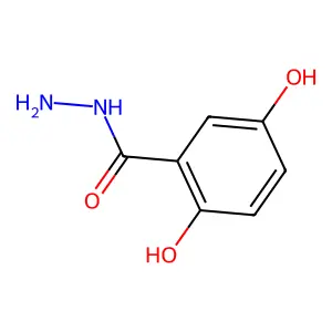 2,5-二羟基苯甲酰肼 structure