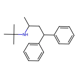双苯丁胺 structure