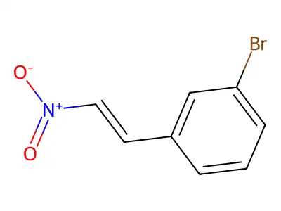 1-Bromo-3-(2-nitroethenyl)benzene structure